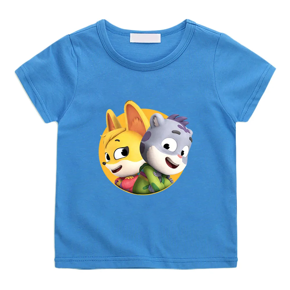 The Creature Cases 2026 NEW Cotton 100% Casual Round Neck Cartoon Boys and Girls Top Anime Print T-Shirt Cute Manga Tees Summer