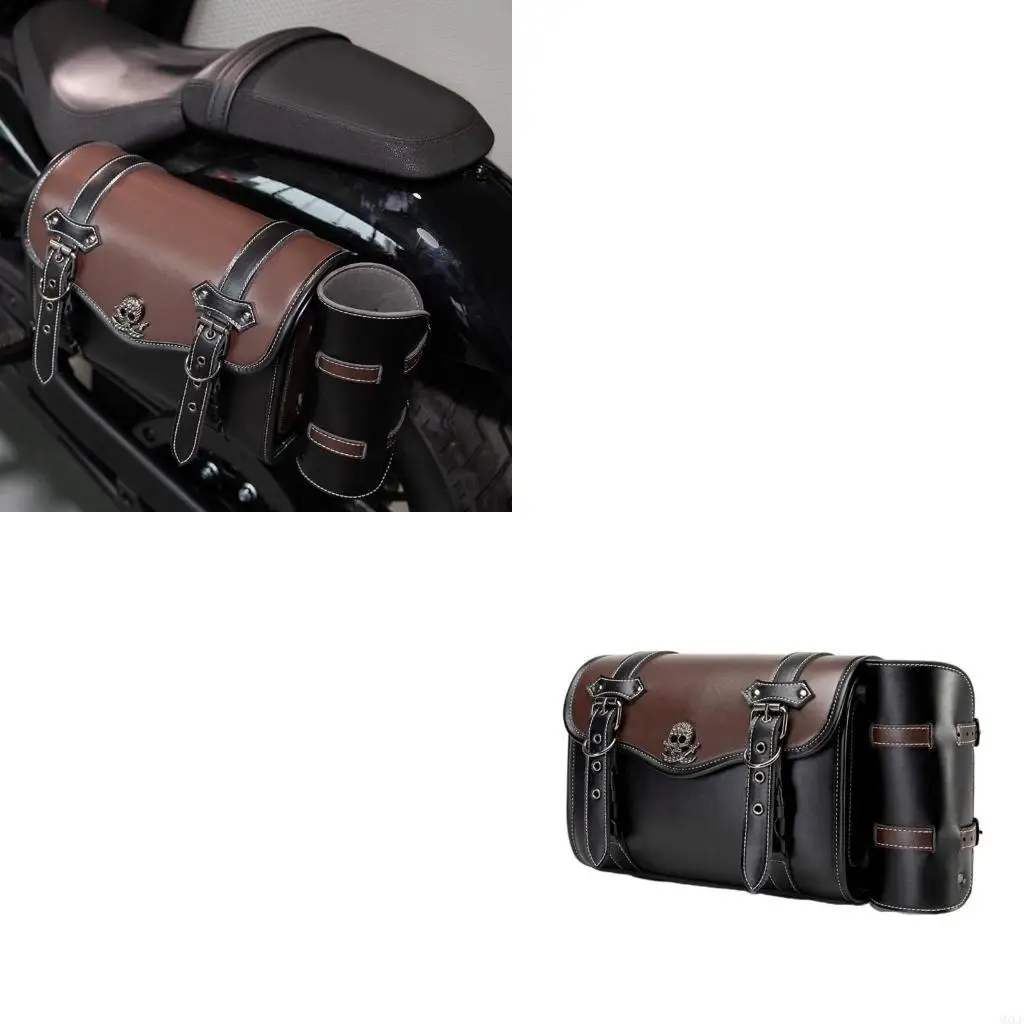 

Быстрое выпуск винтажный боковой пакет мотоцикла с достаточным количеством боковой пакетики для мотоцикла для хранения