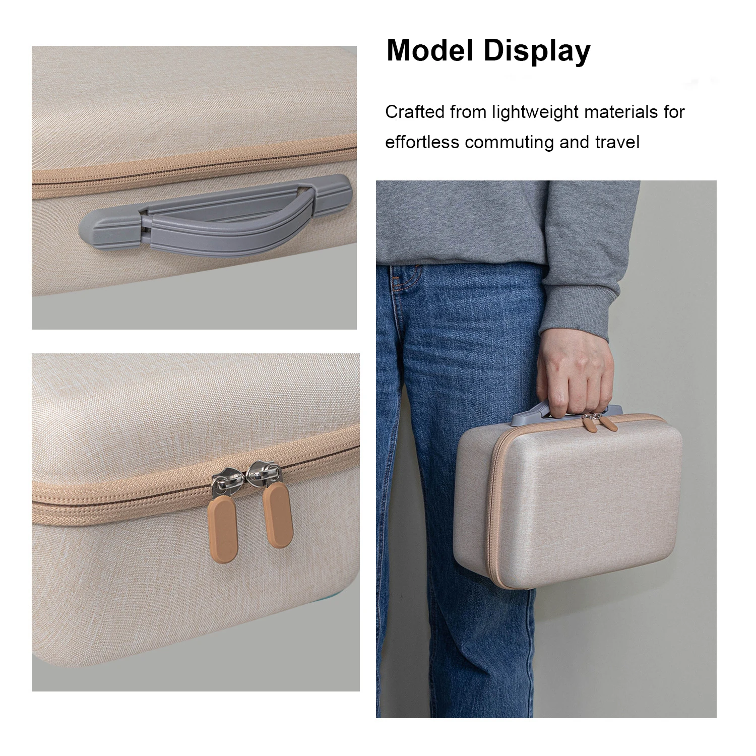 

for Liene M100 Photo Printer Case, Hard EVA Shockproof Travel Storage Bag with Handle, Water-Resistant Protective Cover