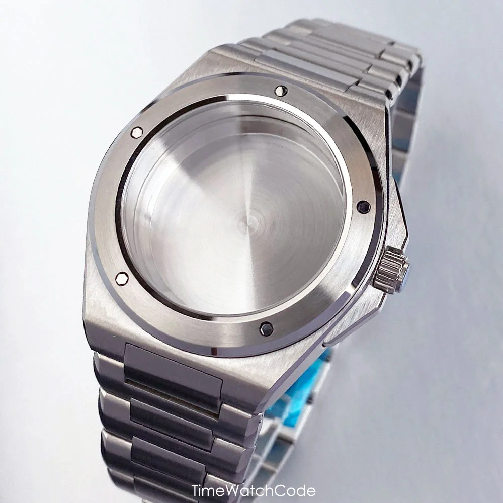NH35A Ingenieur Series Watch Case 40mm for NH34 NH36 NH38 ETA2824 PT5000 SW200 for Automatic Men Watch 200m Waterproof Sapphire - view 2