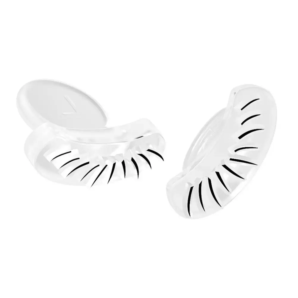 Kit de carimbo de silicone para cílios postiços, clusters Lower Lash, ferramenta realista, selo estilo, várias extensões, A6V6