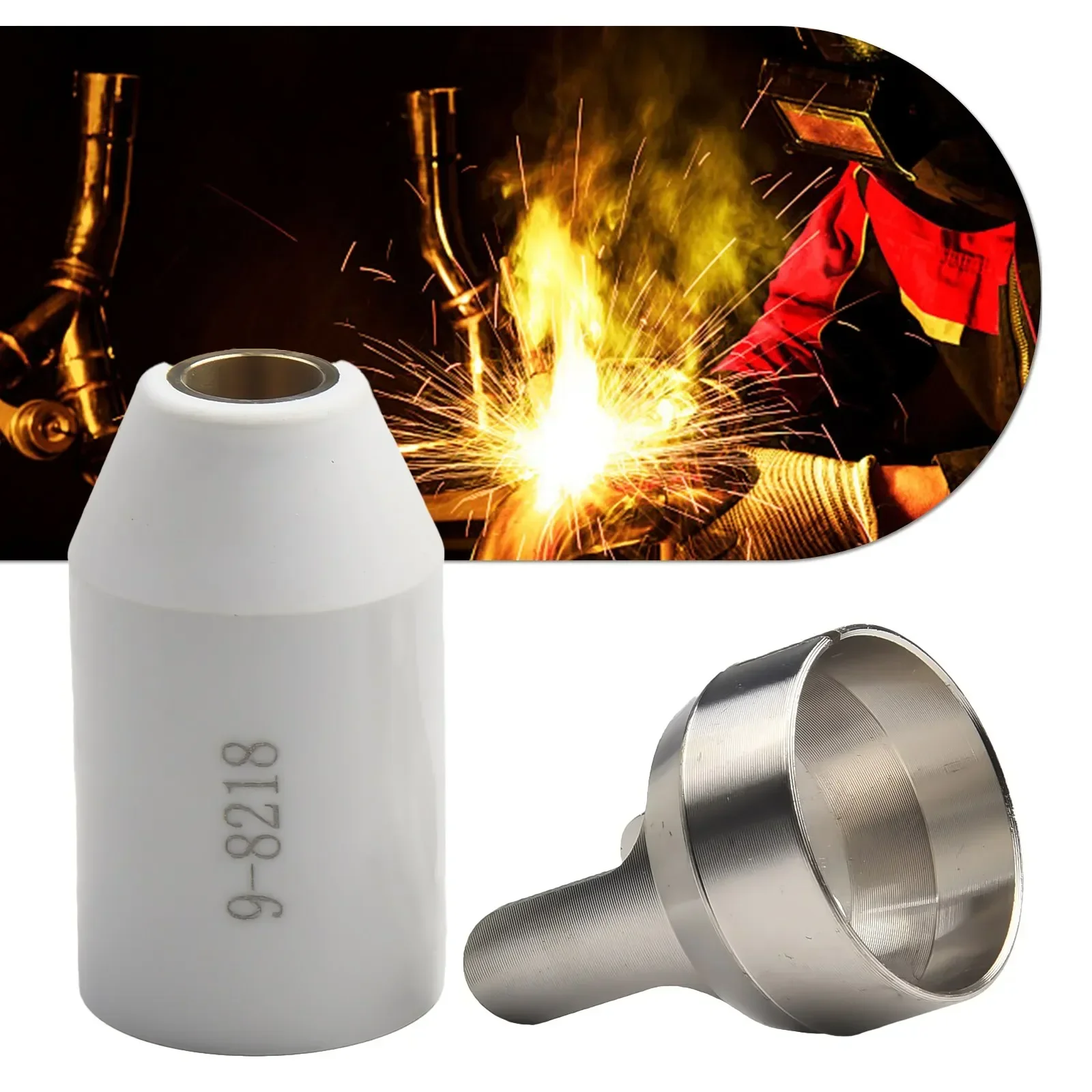 Guard Plasma Cutting Torch Shielding Cup WS Plasma Torch Shield Cup Ref WS 9 8218 WSP 10079 High Quality (2pcs)