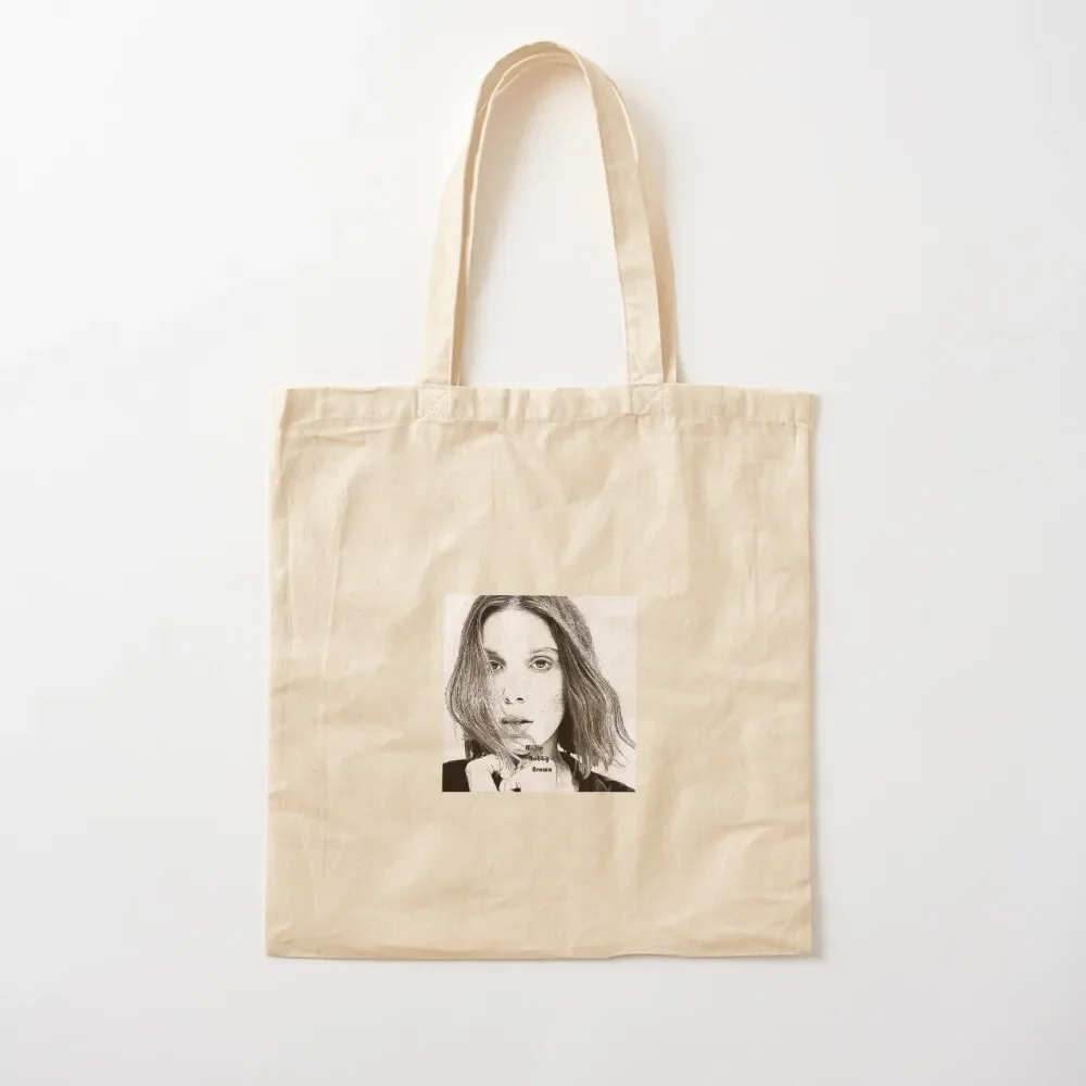 

Millie Bobby Brown Tote Bag canvas bags university shopper bag