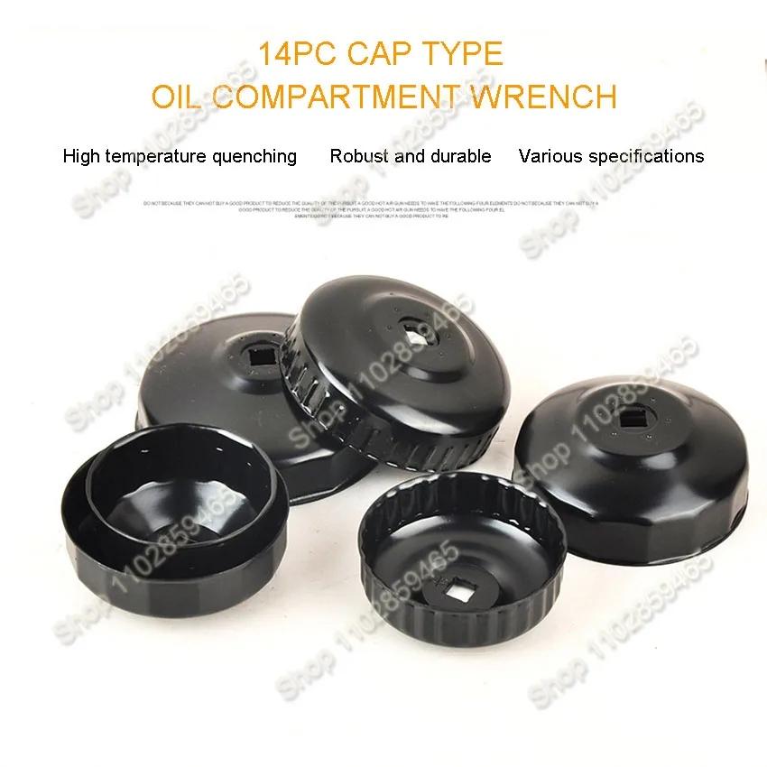 

14 Pcs Universal Oil Filter Wrench Kit Changing Oil Filter Tools Set Car Repair Tools