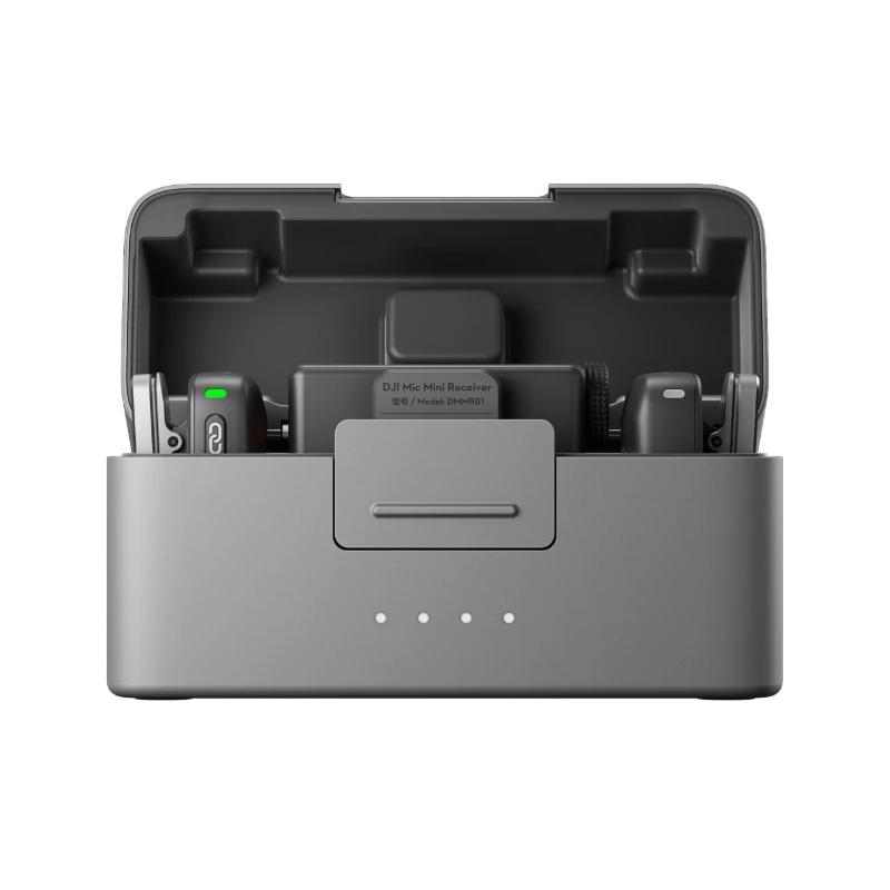 

NEW DJI MIC mini High-Quality Audio With Stable Transmission 48-Hour Operation w/Case Two-Level Active Noise Cancelling Original