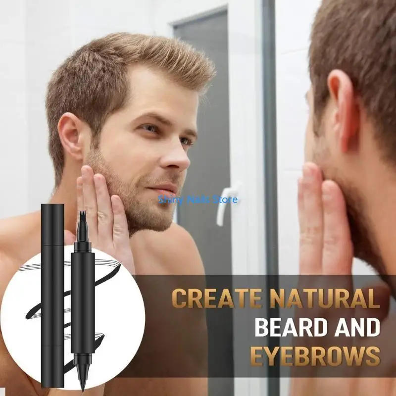 

Beard Filling Pen Barber Pencil With Brush Engraving Styling Eyebrow Tool