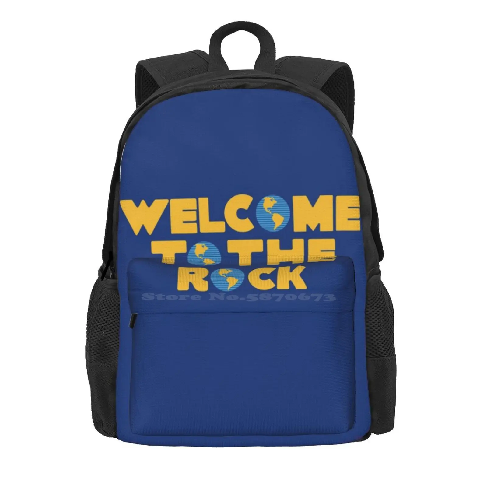 Broadway Come From Away - Welcome To The Rock Hot Sale Schoolbag Backpack Fashion Bags Broadway Come From Away Cfa New York