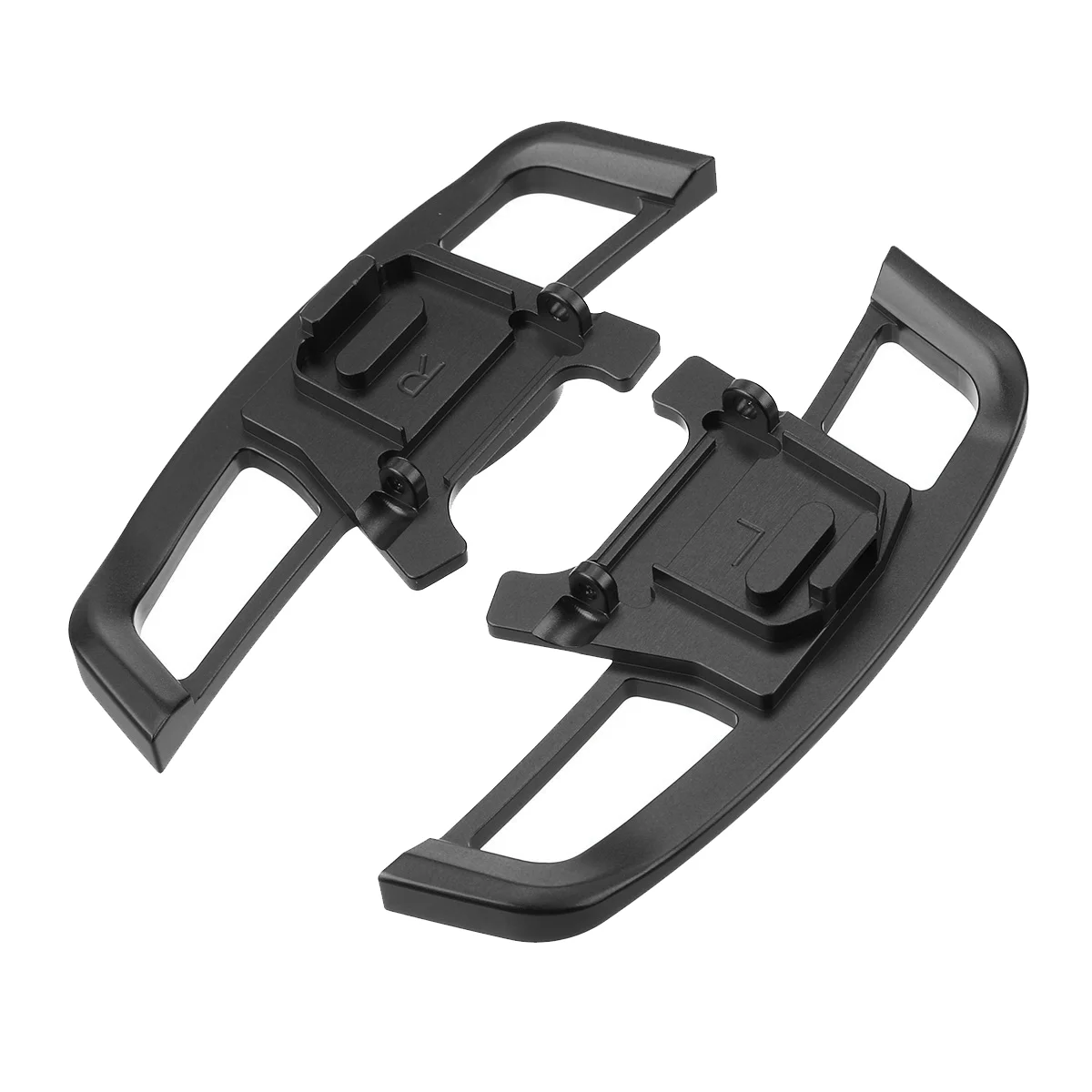 Extensión de paleta de volante de coche, palanca de cambios de Metal para GOLF 7, GTI R, GTD, GTE, MK7, 2014-2018, negro