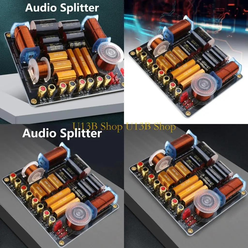 U13B Innovative AD310 450W 3 -Wege Crossover -Lautsprecher Splitter für Musikbegeisterte