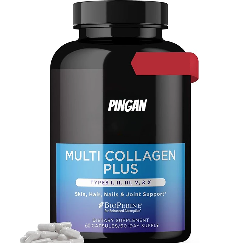 

Multi Collagen Pills-коллагеновые добавки, которые поддерживают волосы, кожу, ногти и суставы — гидролизованные коллагеновые добавки для женщин