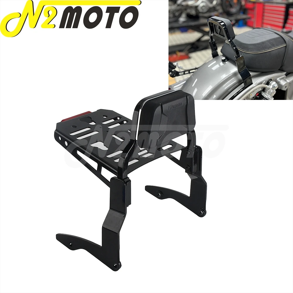 Motorcycle Sissy Bar Luggage Rack Passenger Backrest Pad For Harley Touring FLHFB  FLHTP FLTRX FLTRK FLTRXS FLHR FLHP 2014-2025