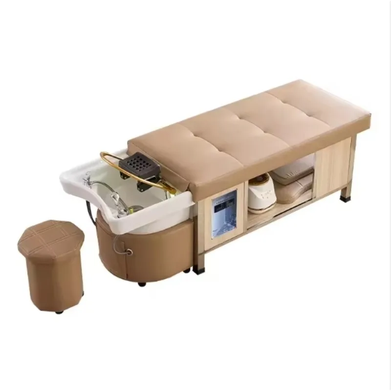 

Кресло-мойка для салонов красоты с функцией массажа, тайского массажа, мытья волос лежа, массажа головы и моксотерапии