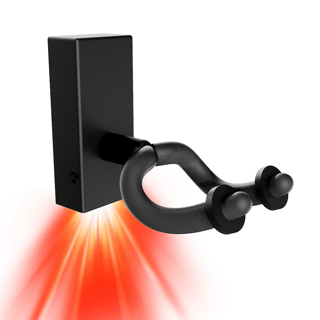 

Durable Guitar Hanger Wall Hook Stand Guitarra Bracket Holder LED Light for Acoustic Electric Guitar Bass Banjo,Red