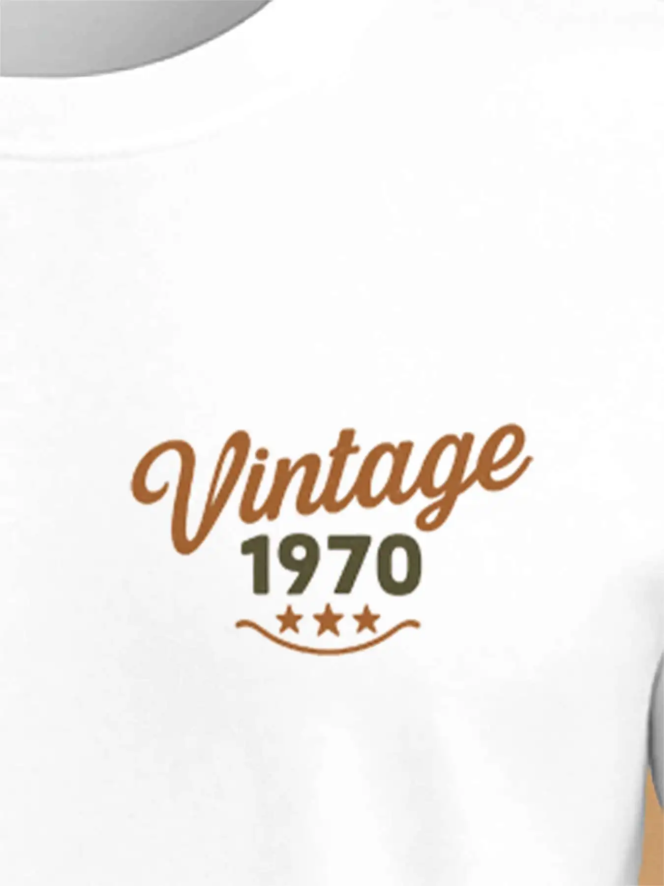 خمر 1970s الجرافيك المحملة موضة تي شيرت مطبوع الرجال 220 جرام جديد الصيف الرياضة موضة مطبوعة القطن الخالص قصيرة الأكمام تي شيرت #2