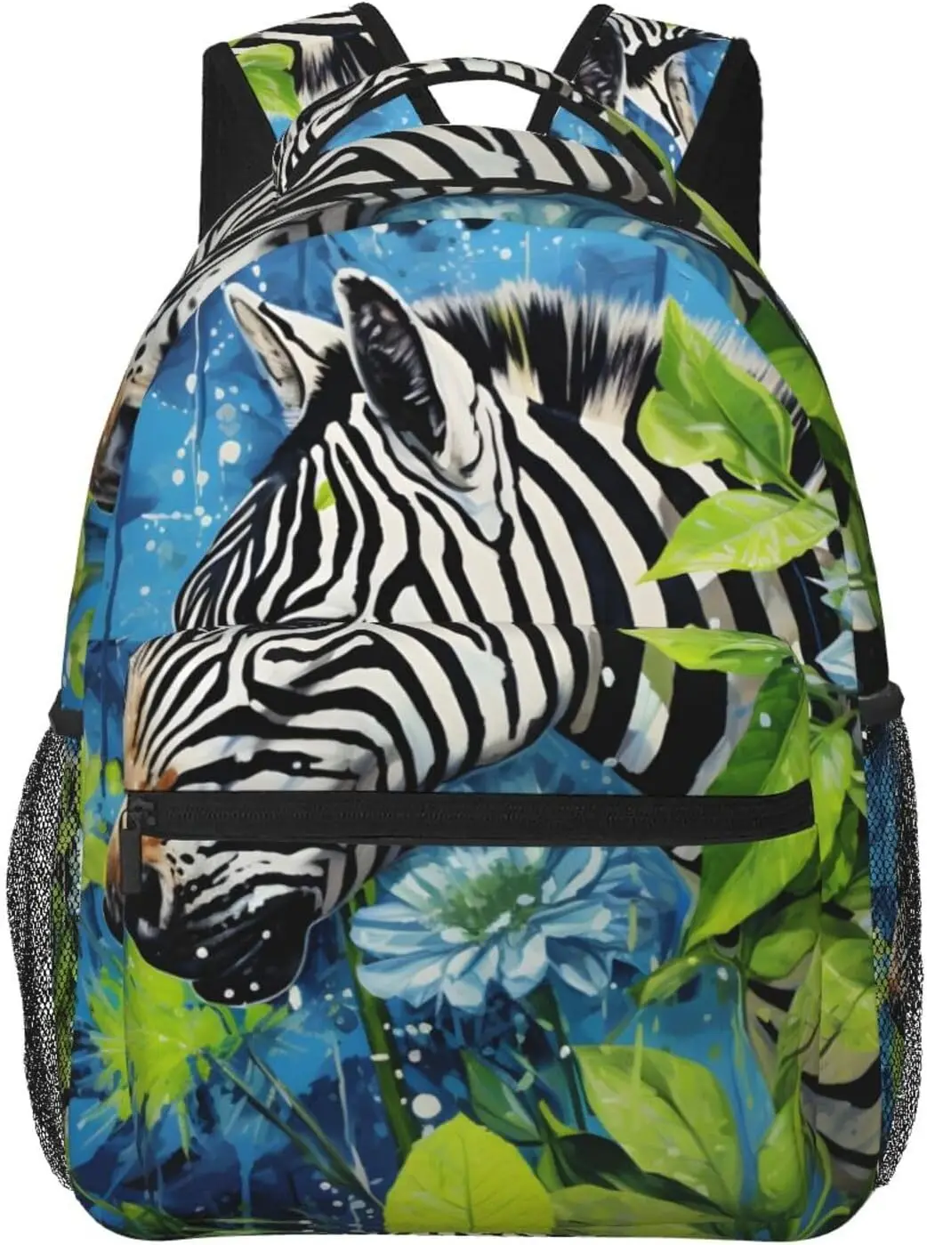

Classic Zebra Pattern Lightweight Laptop Backpack Lightweight Multipurpose Travel Casual Daypack Unisex College Backapcks for Me