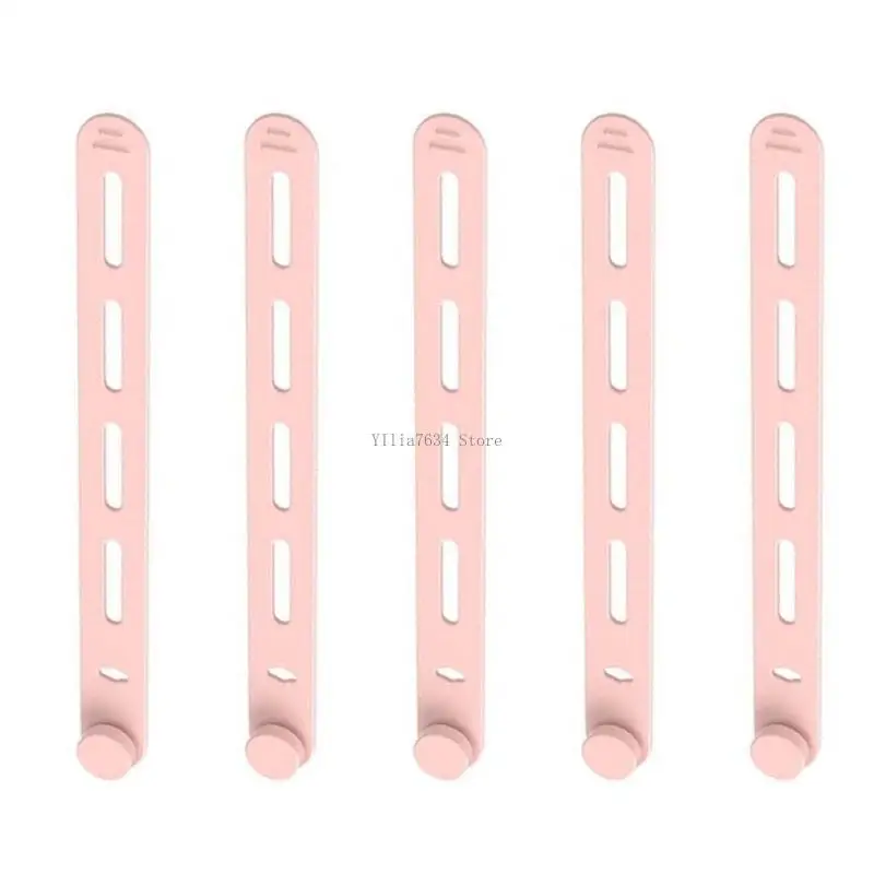 5Pcs Adjustable Cable Organizers Ties