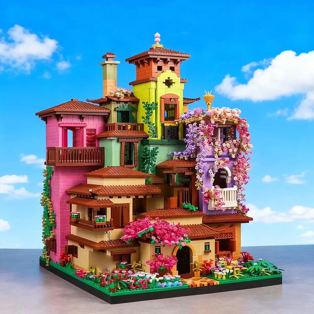 

7080PCS Building Blocks City Street View Magic House Castle Countryside Micro Assembly Children's Toys for Kids Christmas Gifts