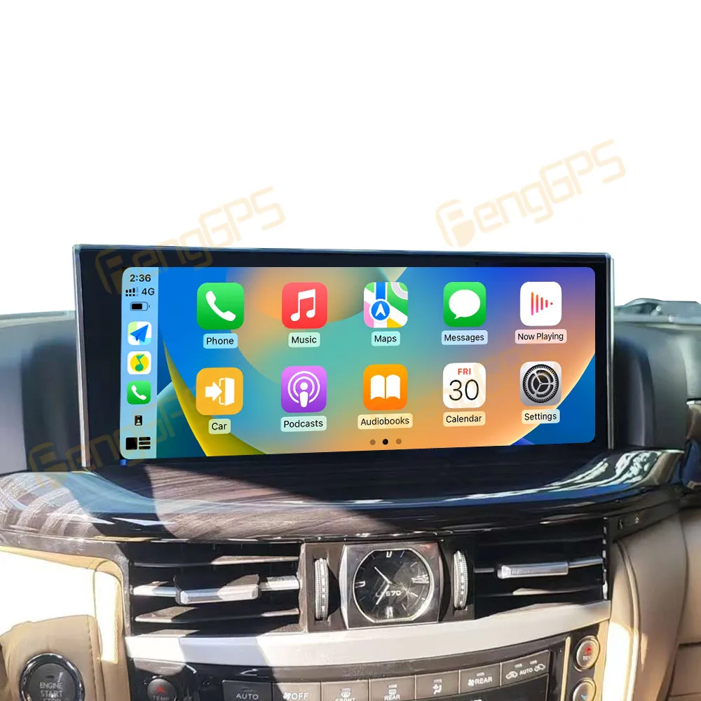 Car Stereo Radio For Lexus LX570 2008-2015 Wireless Carplay Multimedia Video Player AI Screen GPS Navigation DSP Car Accessories