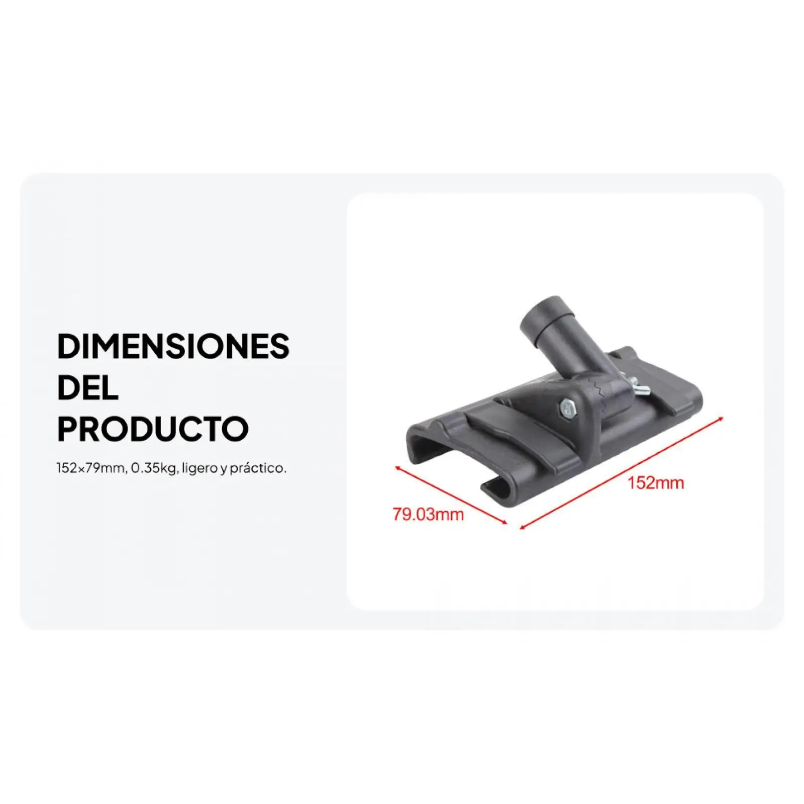 Upgrade Clamping Bracket Plastic Plastering Tool Putty Scraper Clip Head for Drywall Wall Board Projects
