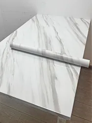 Vinyl Marble Wallpaper for Walls In Rolls Waterproof Wall Stickers Bathroom Table Kitchen Adhesive Sticker for Furniture Decor