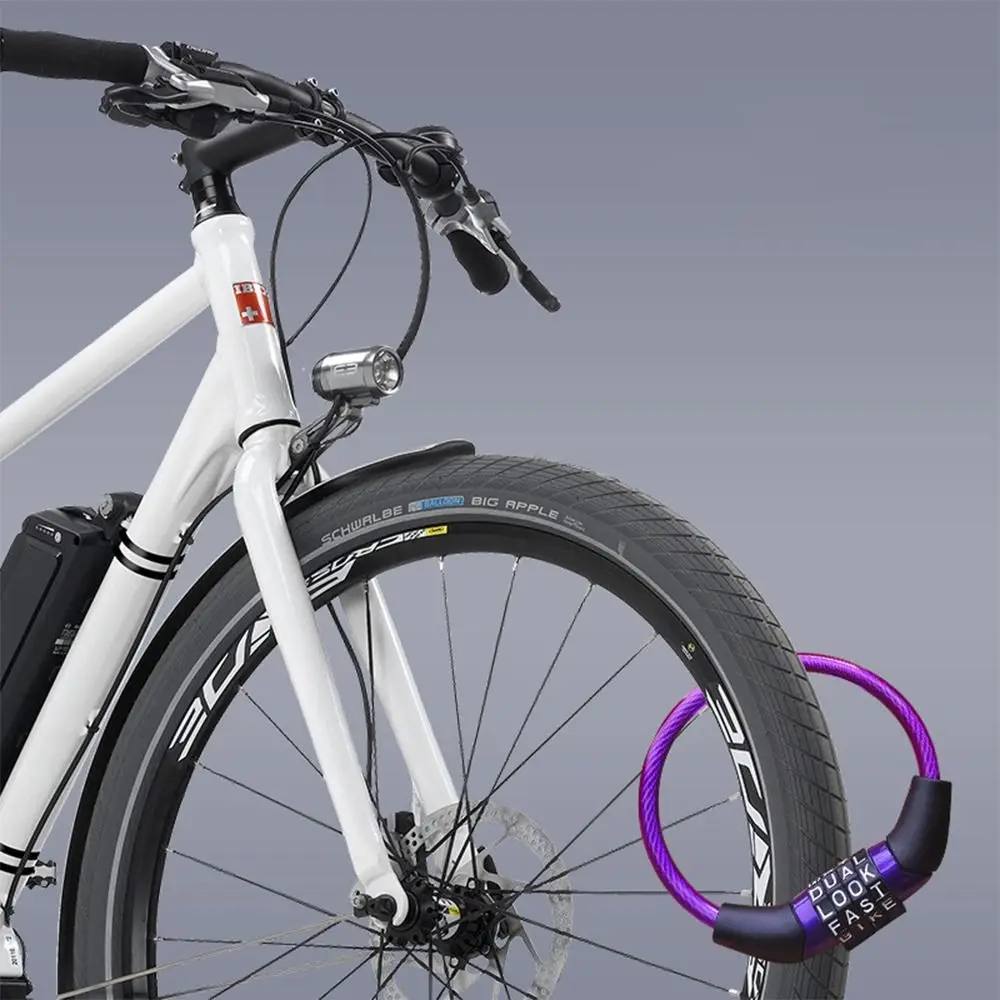 Alloy Bike Lock Anti-theft Device Motorcycle Combination Padlock Safety Padlock Locking Equipment Bicycle Security Padlock