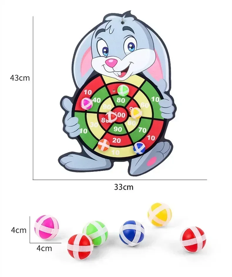 Lernspiele Dartscheibe Stickey Ball Dart Kinderspielzeug Kind Montessori Spiele Indoor-Sport für Kinder Montessori Spielzeug Geschenk – Detail 14