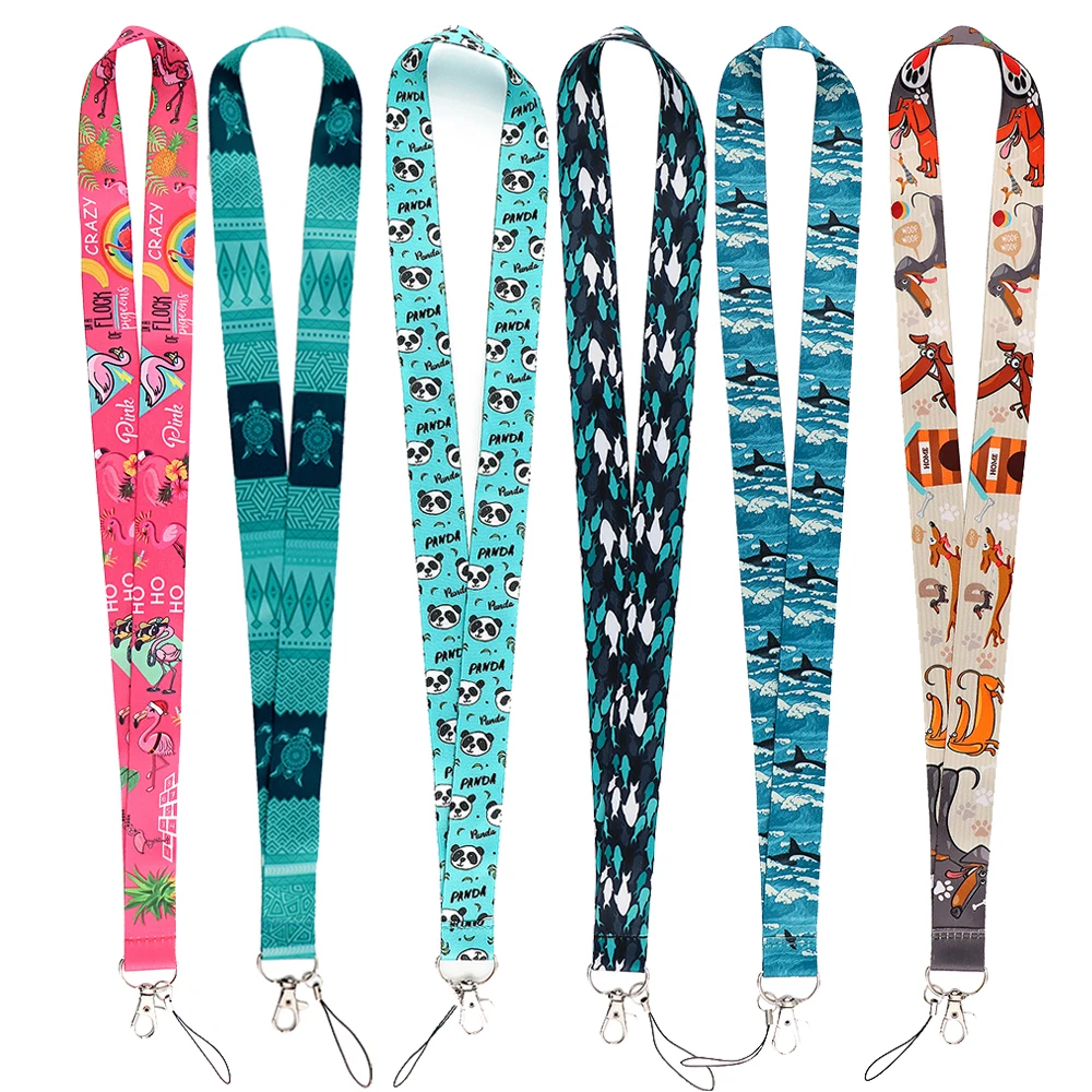 Fi5 Tier niedlichen Riemen Hals lange Lanyard für Kinder Schlüssel Roman Stil Telefon USB Schlüssel bund DIY hängen Seil hängen Ornamente Lanyard