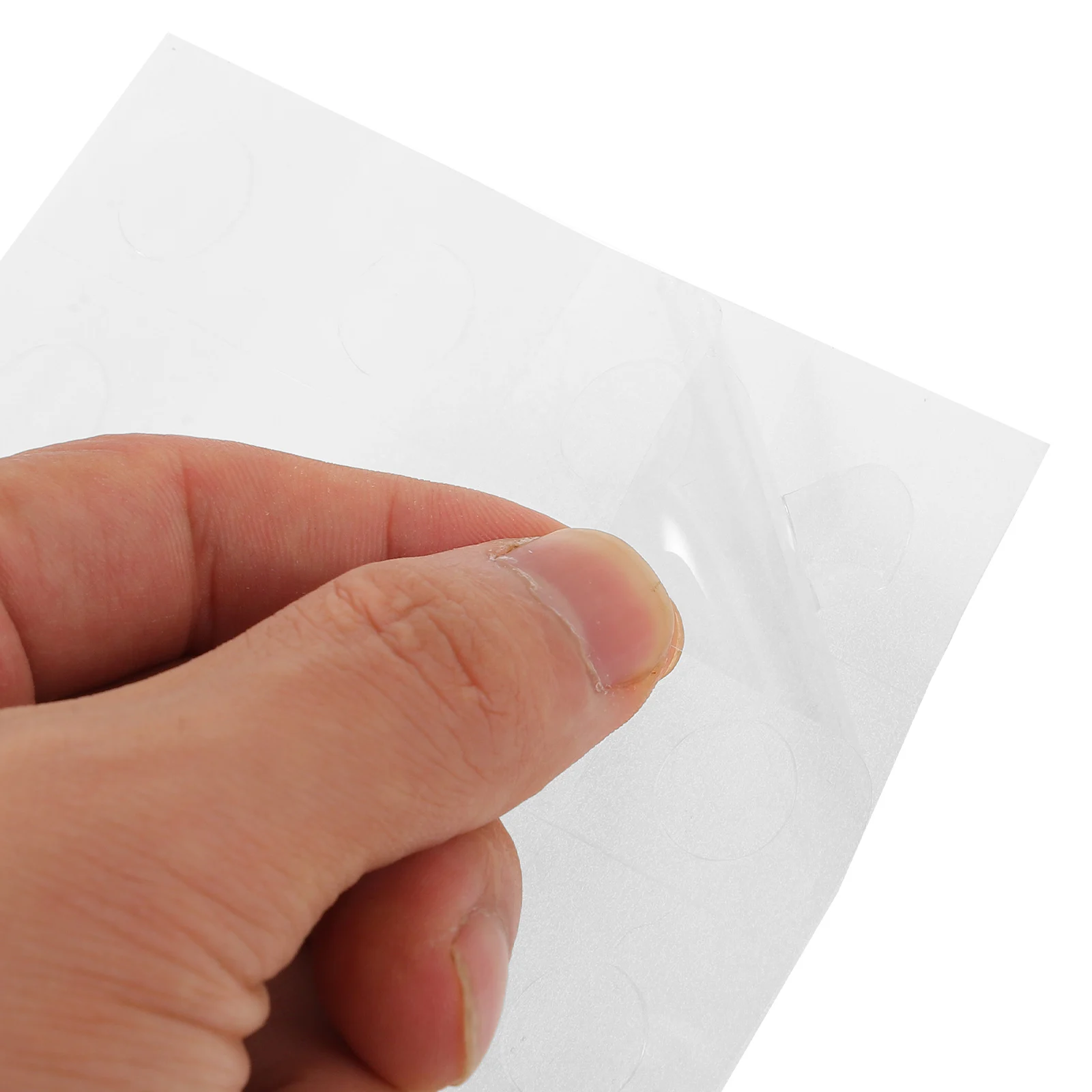 

Clear Double Sided Balloon Fixing Removable Small Round Adhesive Stickers For Crafts Decor Envelopes Photos Wall