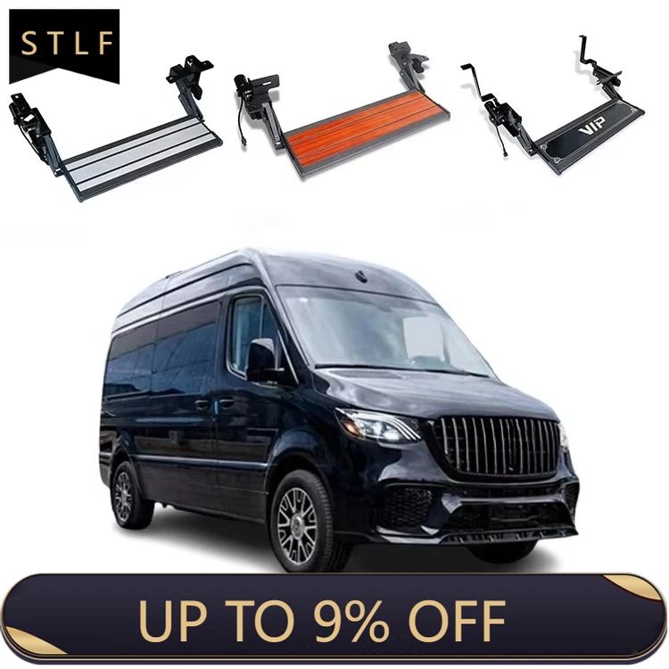 

Foldable Running Boards Rust Proof Universal Side Step Bars for MPV Benz with Carry Bag