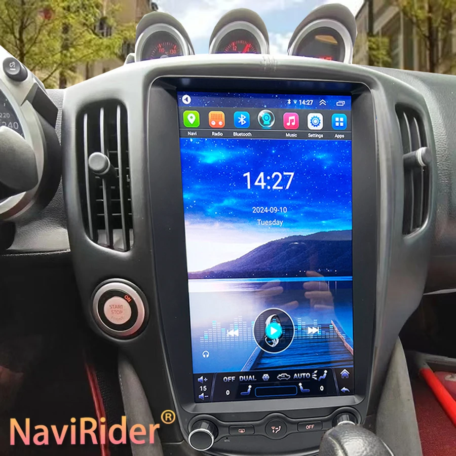 

13.8" QLED Screen Android Car Radio For Nissan 370Z 2008 - 2019 Carplay Head Unit Multimedia Player Stereo Navigation GPS