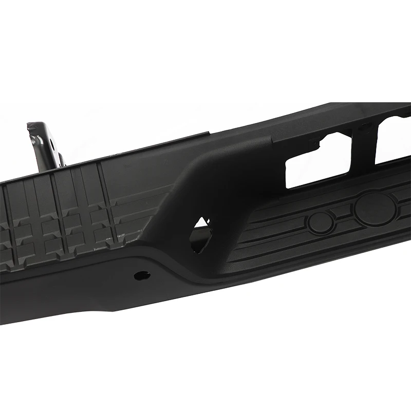 New Product Black Winch Bumper And Rear Step Bumper Fit Tundra 2007-2014 Textured Black Truck Bumper Combo