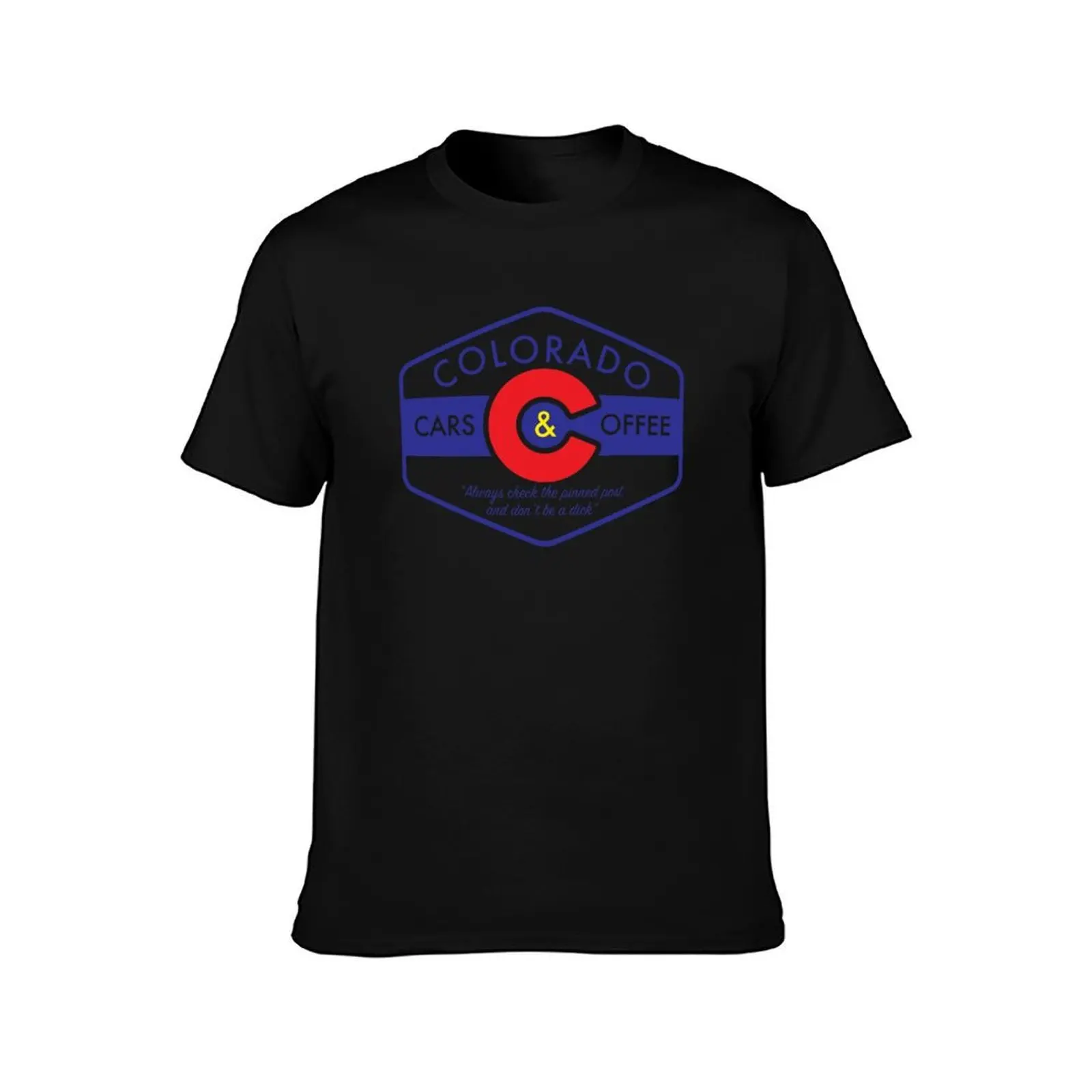 Always Check The Pinned Post - Red/Blue T-Shirt, Summer Casual Cotton Tee, Oversized Streetwear Tops, Vintage Graphic Print