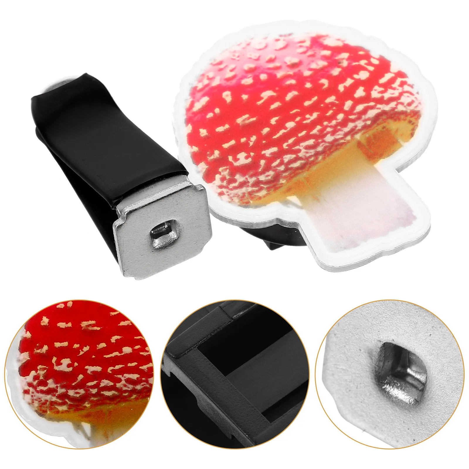 

Car Air Freshener Vent Clip Mushroom Shape Acrylic Auto Vent Clip for Car Air Conditioner Diffuser Auto Freshener Clips