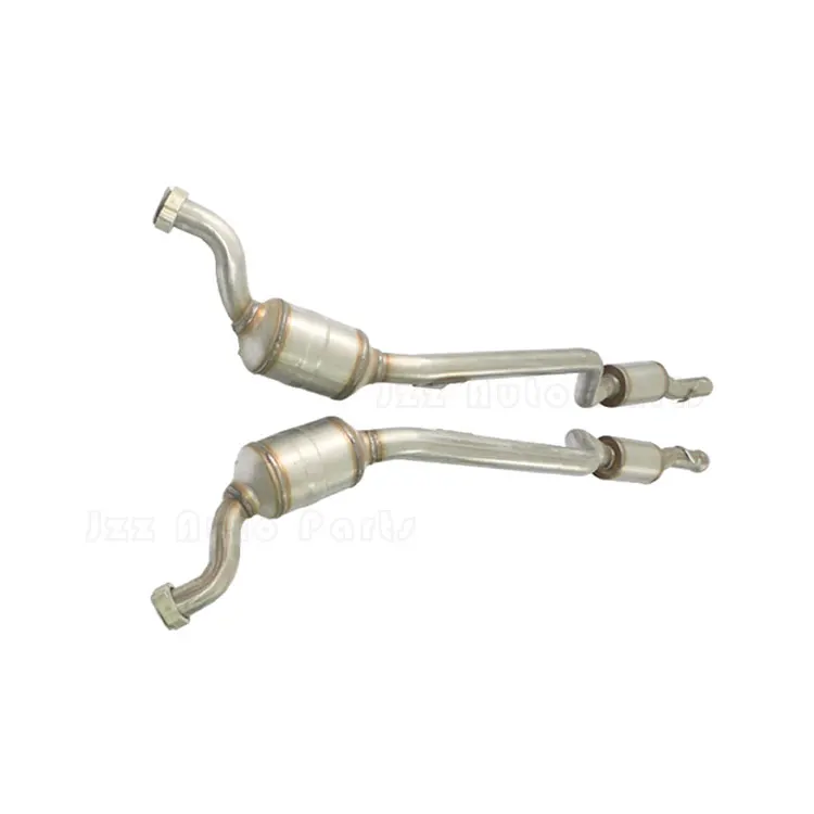 

Equipment Smart Library Left & Right Side Stainless Steel Exhaust Downpipe Front Muffler Euro 4 Catalytic Converter Set OEM Comp