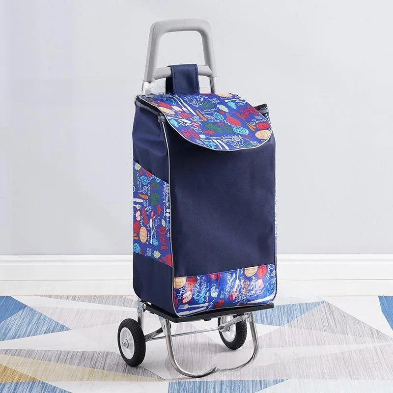 no-install-convenient-shopping-cart-elderly-vegetable-buying-hand-push-cart-portable-storage-basket-foldable-stainless-steel