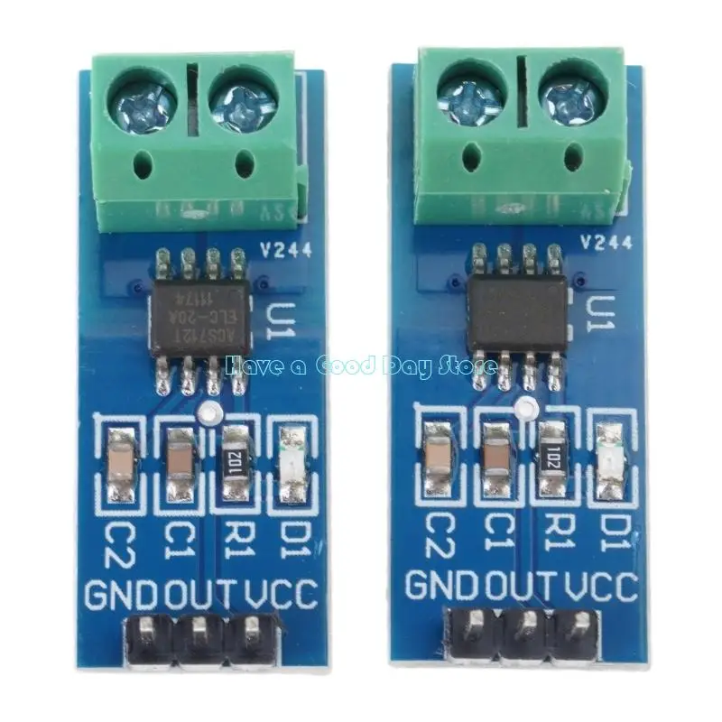 462D 5A/20A/30A Current Sensors Module Hall Effect NonInvasive Detection for Electronics Hobbyists Engineers Projects