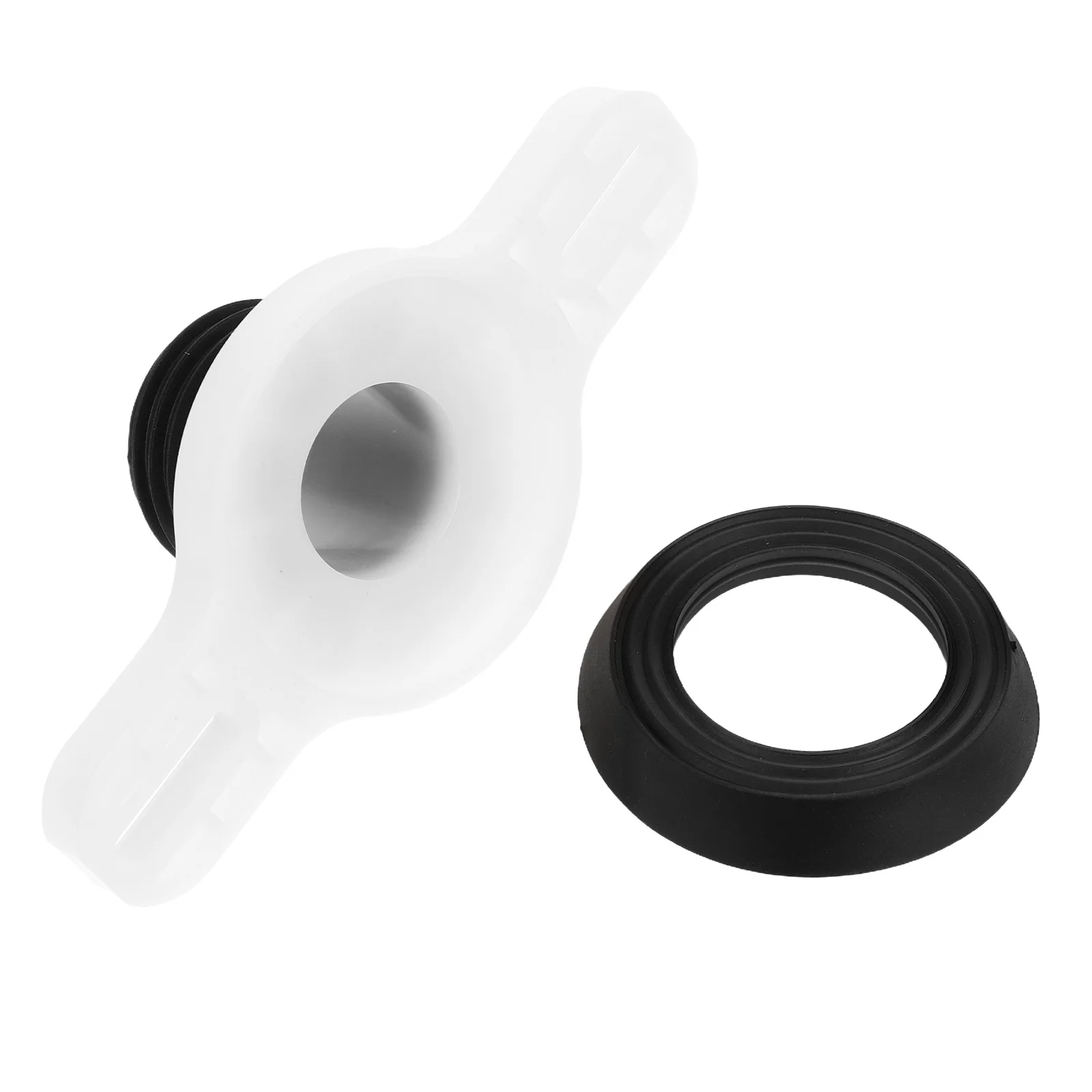 

1Set Urinal Wall Connector Brackets Gasket Connector Installation Kit Toilet Repair Parts for Home Public Restrooms