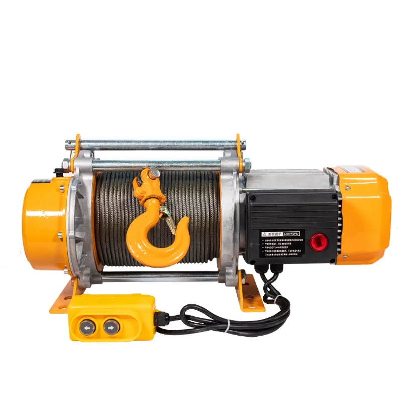 

500kg 1.5 Ton Mini Electric Winch 220v KCD Aluminum Shell Electric Hoist For Sale