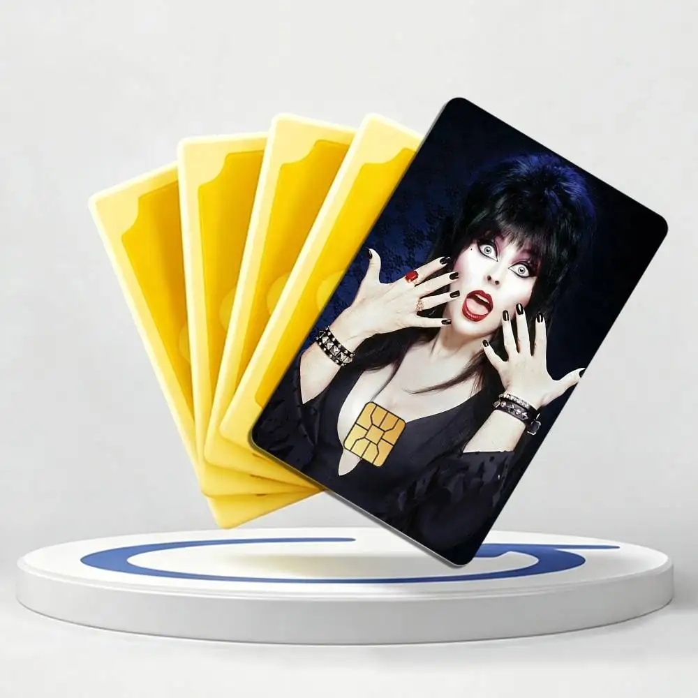 E-Elvira Goth Cassandra Peterson Card Stickers for Bank Access Protective Waterproof Film Cover Sticker Gift