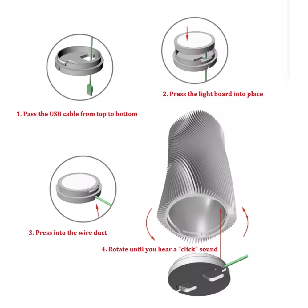 For Bambu Lab Led Lamp Kit 001 Hardware Bambulab Light Kit 001 Led Light Parts Diy Model Without 3d Printing Parts