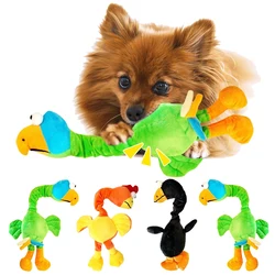 Plush Dog Toy Chicken Shaped Bite Resistant Squeaky Toys for Small Large Dogs Puppy Pets Training Accessories| |   - AliExpress