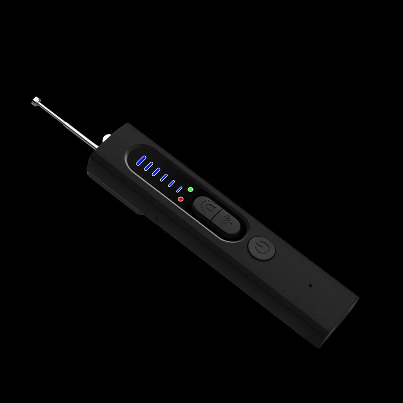 1x detector de câmera anti-espião carro gps dispositivo de escuta rf sem fio todos os sinais scanner gadget peças de proteção de segurança