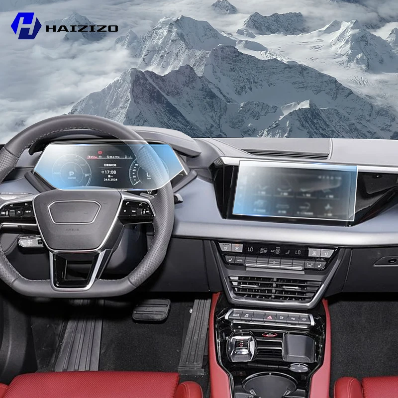 

For Audi e-tron GT 2023-2025 Car interior Matte Screen Protector console GPS Navigation LCD screene TPU film Scratch resistant