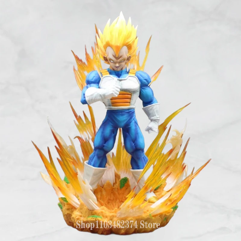 

Anime CS Vegeta Majin Figure Dragon Ball Super Figure Gk Super Saiyan Vegeta Figurine Large Model PVC Collectible Statue Toys