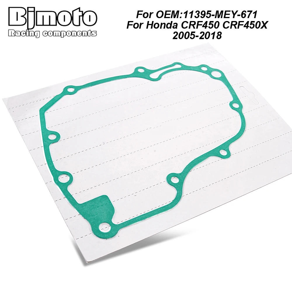 

Stator Magneto Generator Cover Gasket For Honda CRF450 CRF450X CRF 450 X 2005-2018 11395-MEY-671