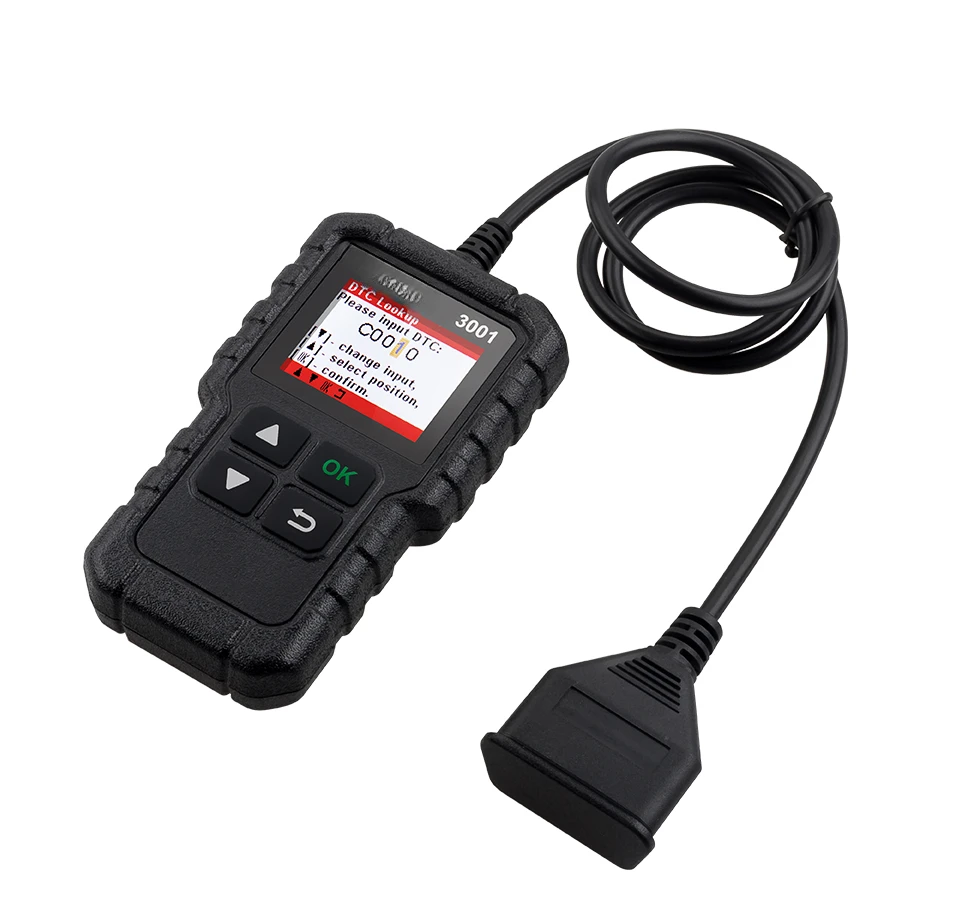 Creader 3001/Cr3001 Obd Ii Full-Featured Code Reader Overseas Chinese and English