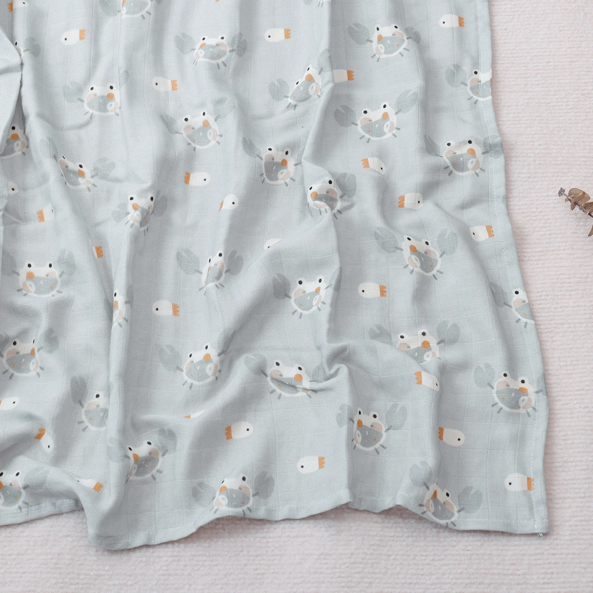 Happy flute neuer süßer Stil 120*110cm super haut freundliche & weiche Musselin Baumwoll faser Baby wickel Neugeborene Decke Baby Baby Wrap