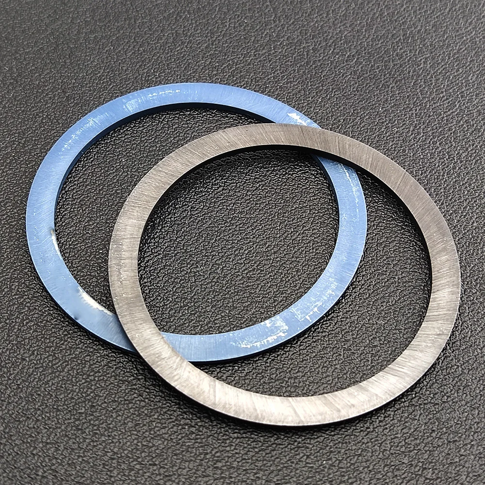 41.5*34.7mm Sloping no Luminous Ceramic Bezel Insert Replacement of watch accessories Ceramic Bezel Insert F1 series