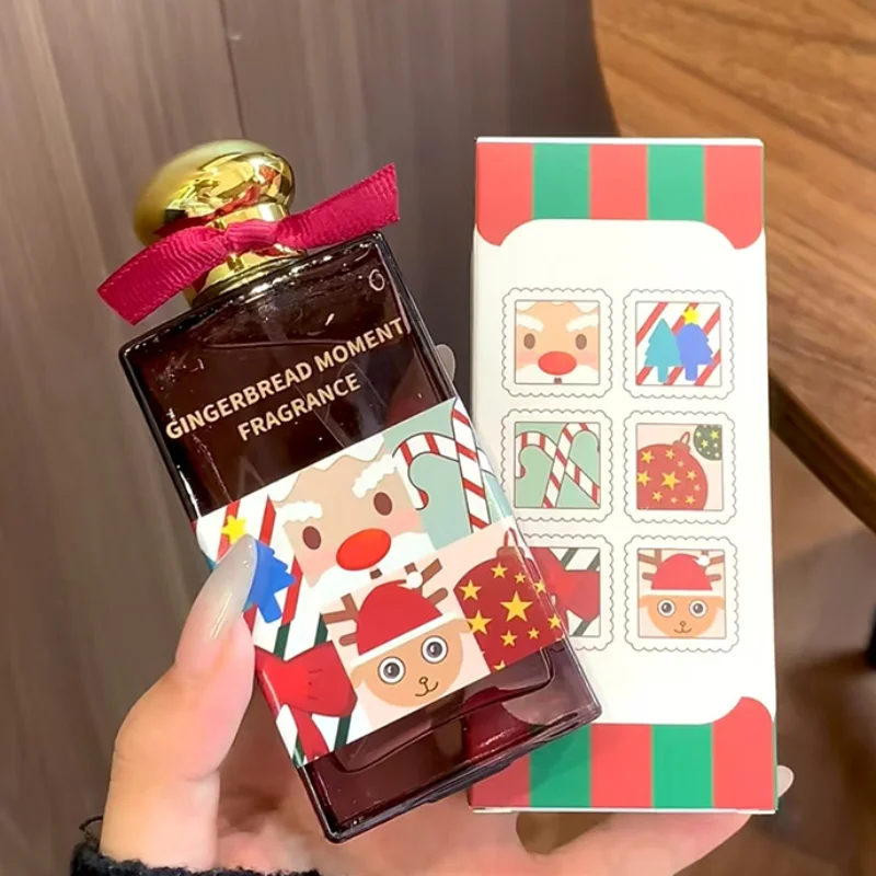 Sweet Gingerbread Gourmand Perfume 50ml Fresh Jasmine Caramel Eau De Toilette Long-lasting Perfume For Women Date Perfume Gift