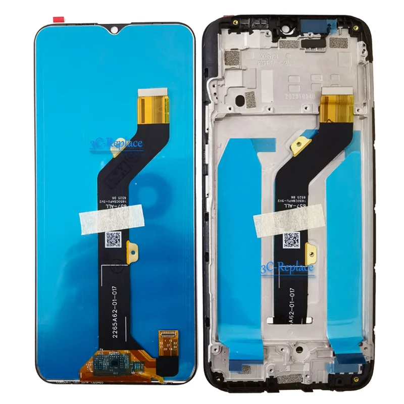 Infinix akıllı 5 X657 X657C sıcak 10 Lite X657B için 6.6 inç LCD